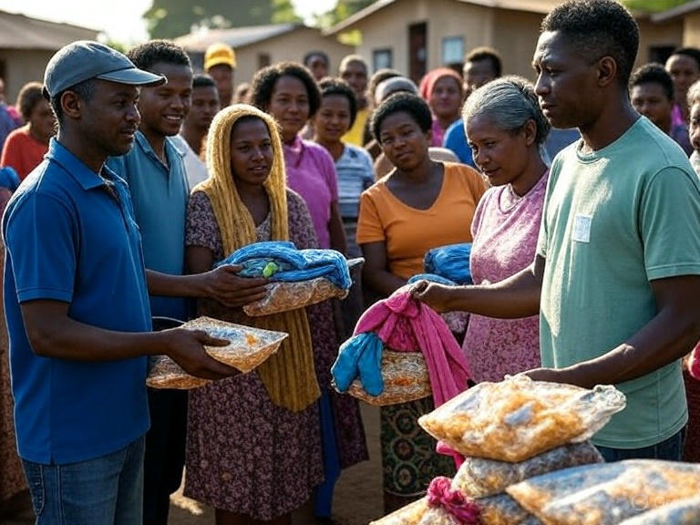 Les actions humanitaires du WORLD IMPACT TOUR